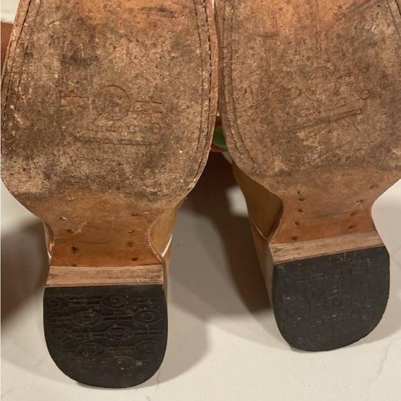 Circle G Tan and White Kids Western Boots - Picture 5 of 6